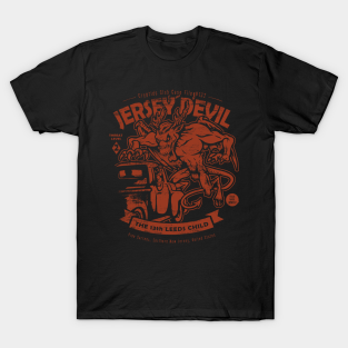 Jersey Devil T-Shirt - Jersey Devil by heartattackjack